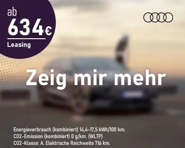 Der neue Audi A6 e-tron